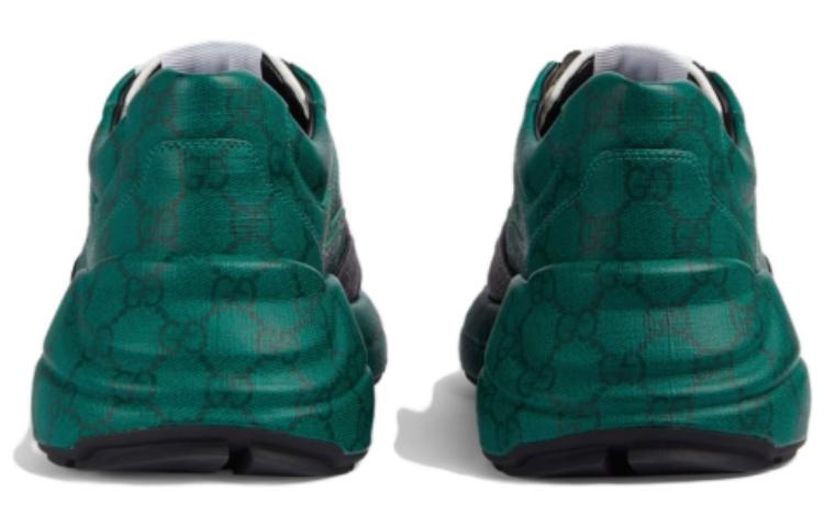 Gucci Rhyton GG Supreme Sneakers 'Green Black White' 746101-FAB4D-1059 - 6