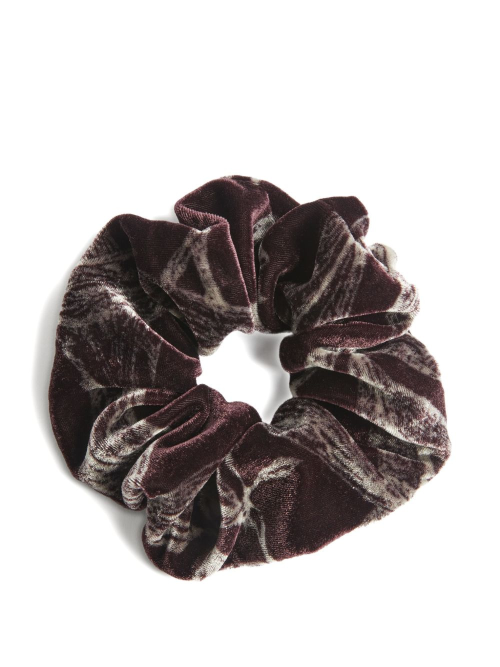 ruffled printed scrunchie (pack of three) - 3