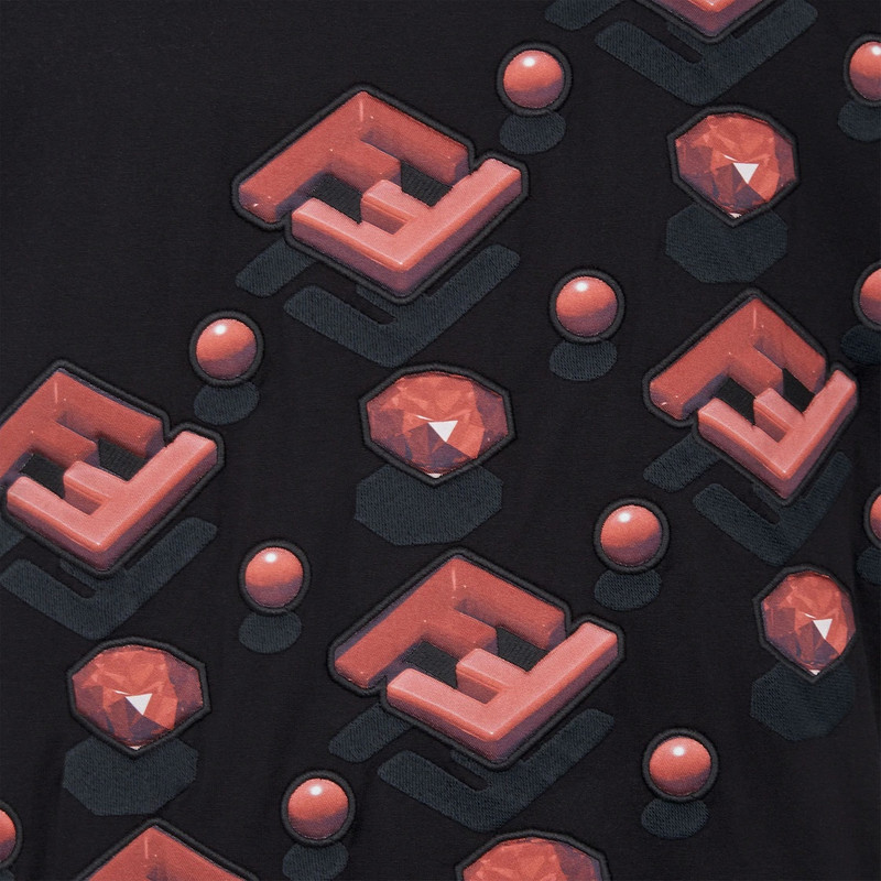 Black jersey T-shirt 3