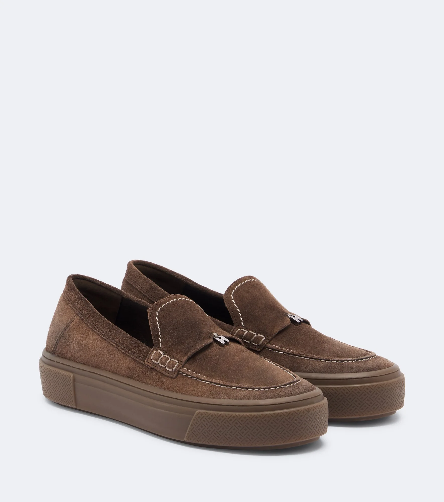 Hogan Crosswind suede loafers - 1