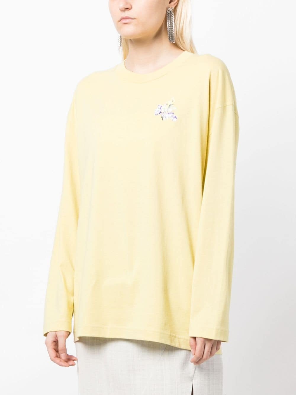 Flower Arrow organic-cotton sweatshirt - 4
