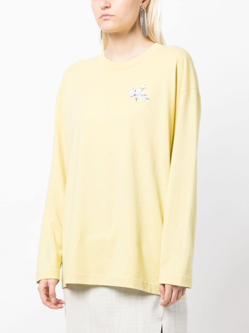 Flower Arrow organic-cotton sweatshirt 4