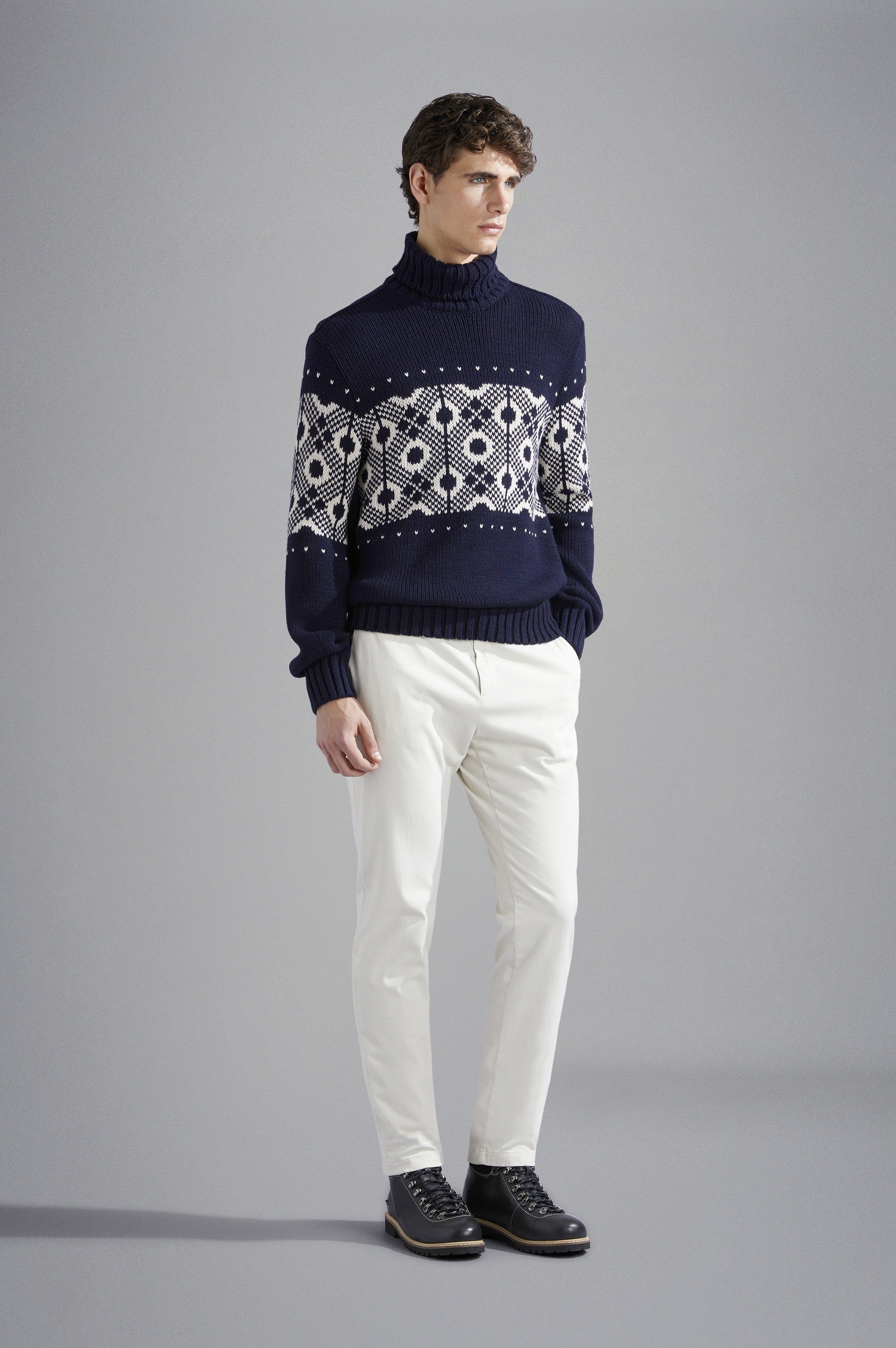 JAQUARD TURTLENECK - 2