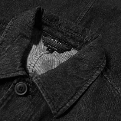 A.P.C. A.P.C. Nathanael Denim Work Jacket outlook