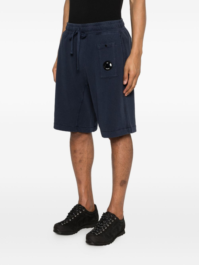fleece drawstring-waist shorts 3