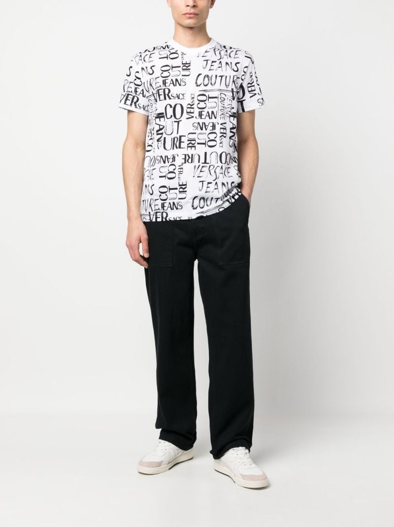 logo lettering T-shirt - 2