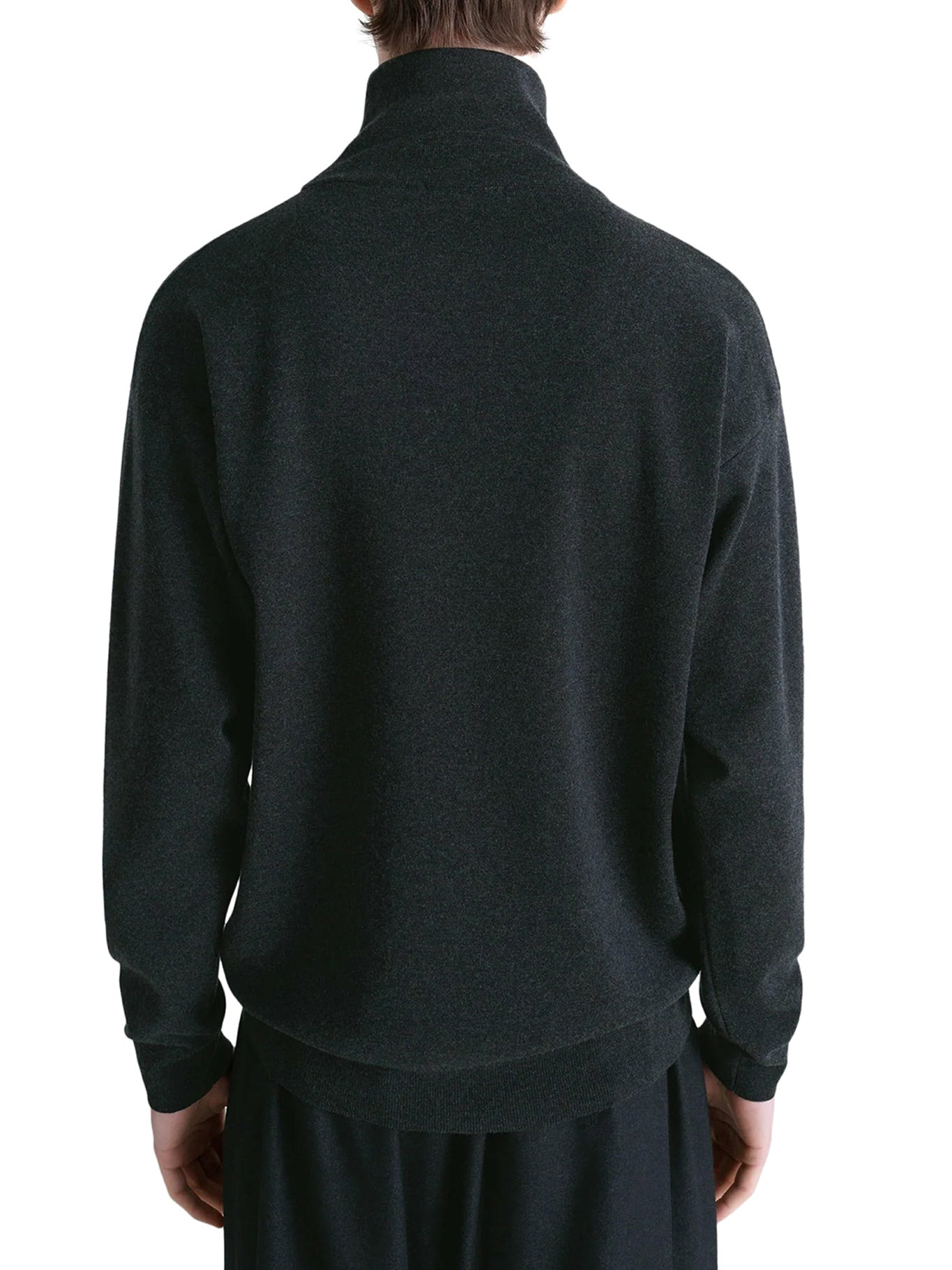 WOOL HIGH NECK SWEATER - 4