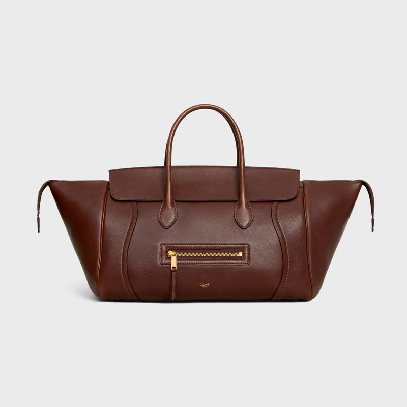 MEDIUM NEW LUGGAGE IN SUPPLE SHINY LAMBSKIN 1