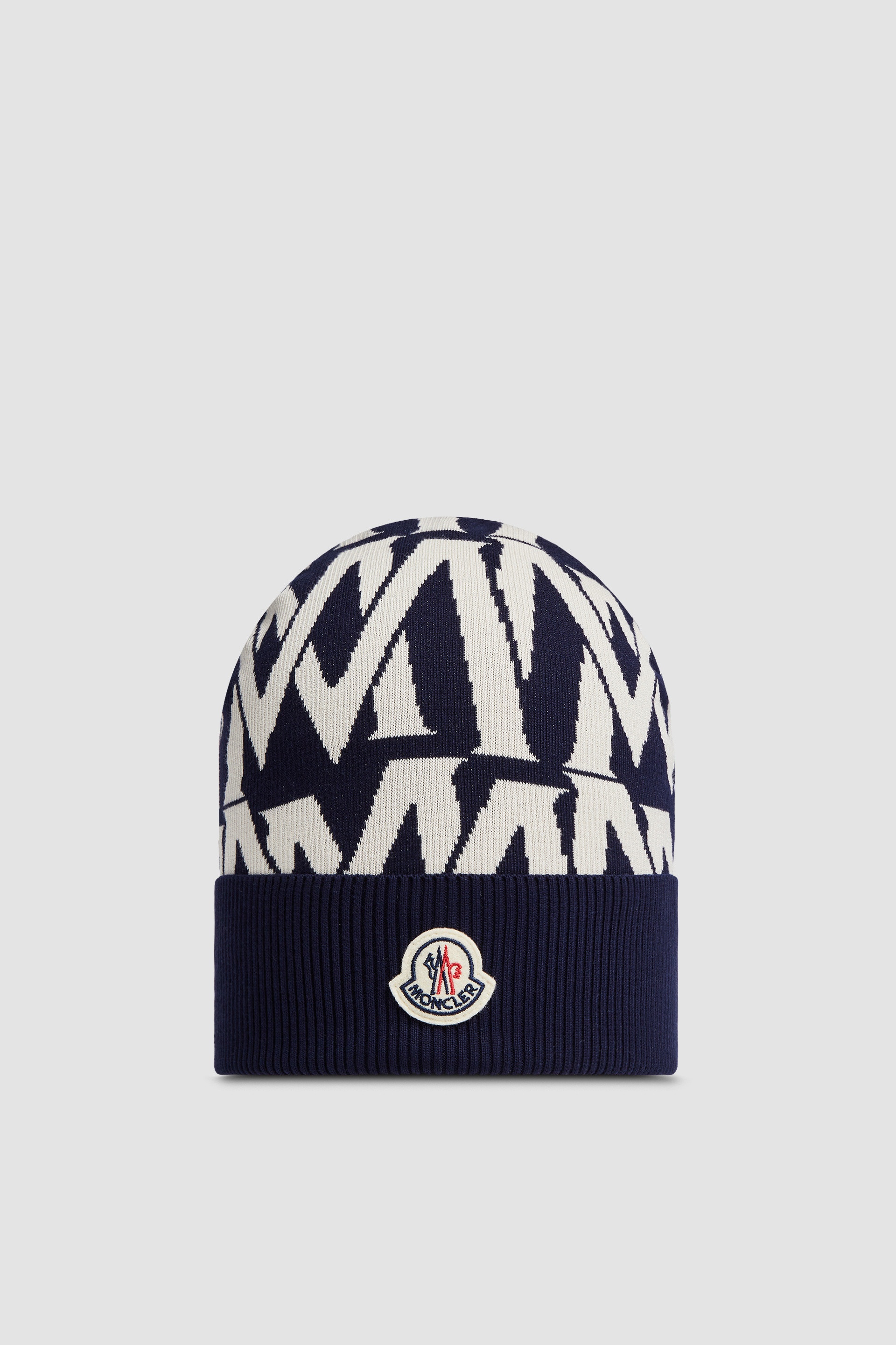 Monogram Jacquard Beanie - 1