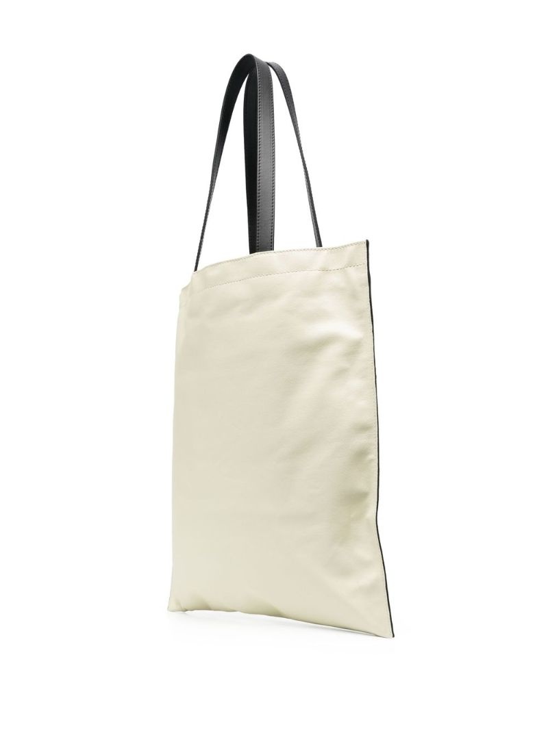 Moschino graphic-print detail tote bag | REVERSIBLE