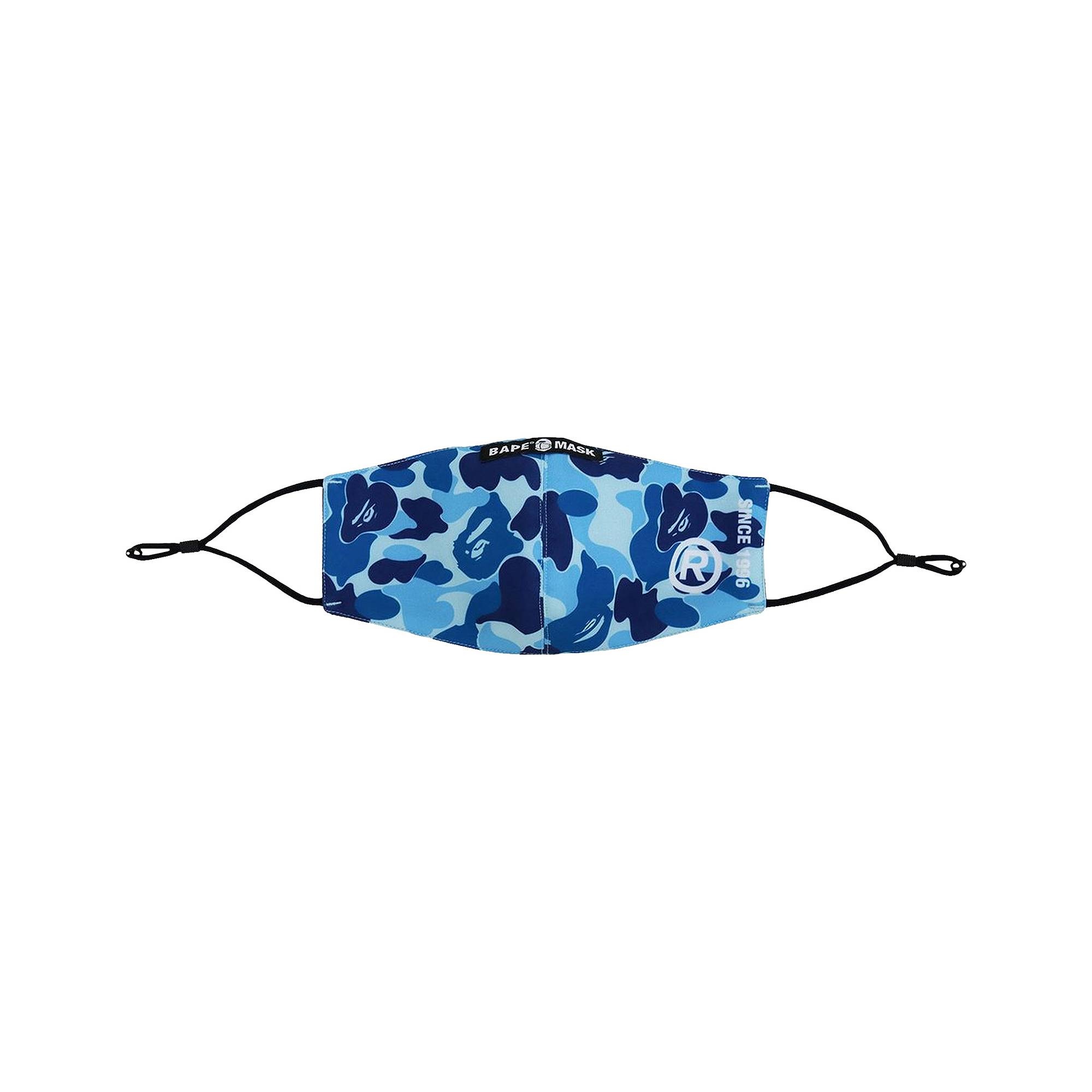 BAPE ABC Camo Mask 'Blue' - 1