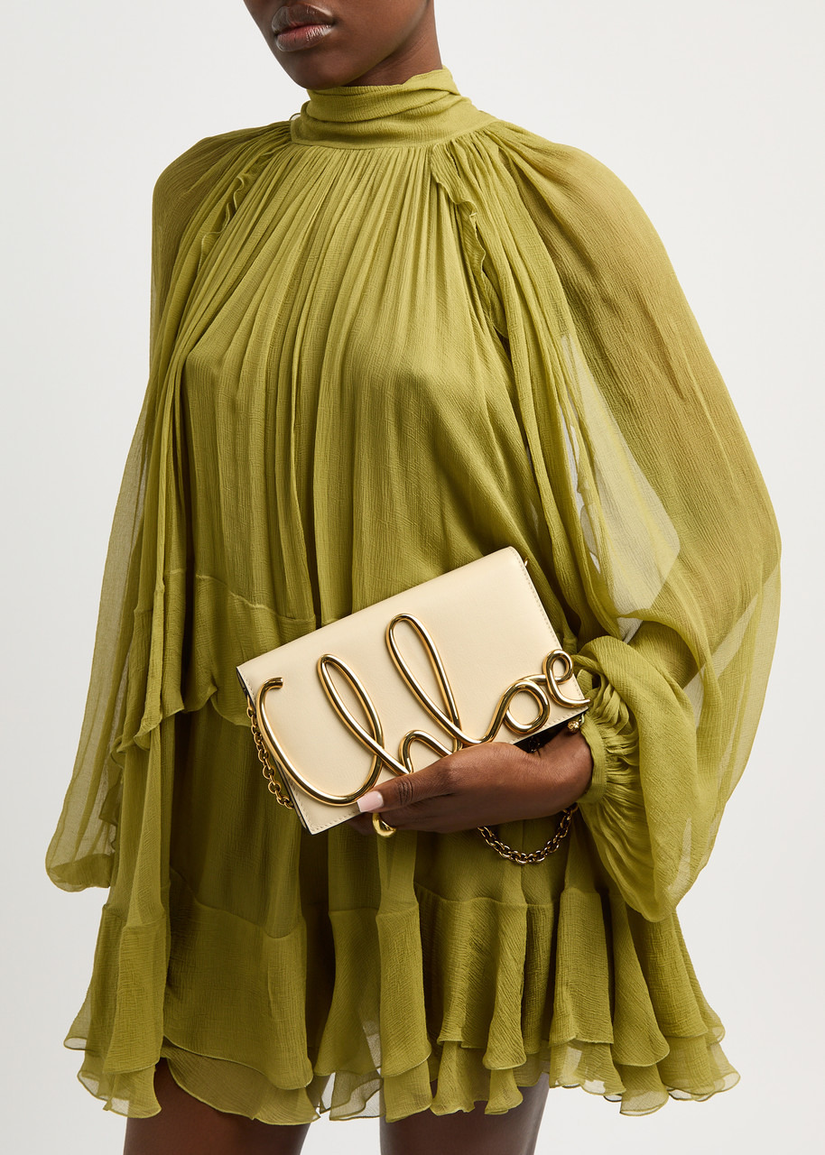 Chloe The Iconic Logo Leather Cross-body bag - 6