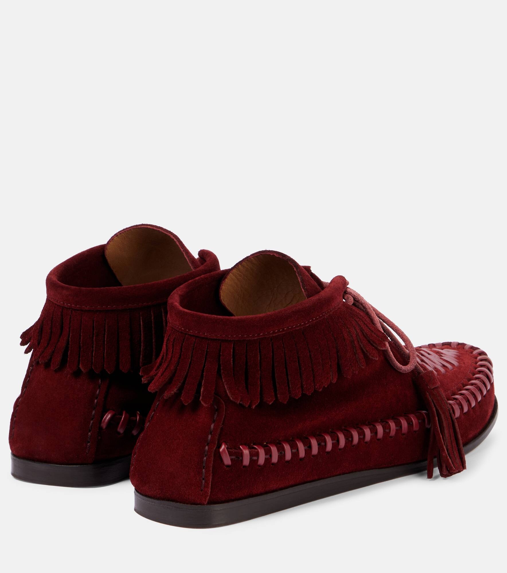 Felsa fringed suede loafers - 2