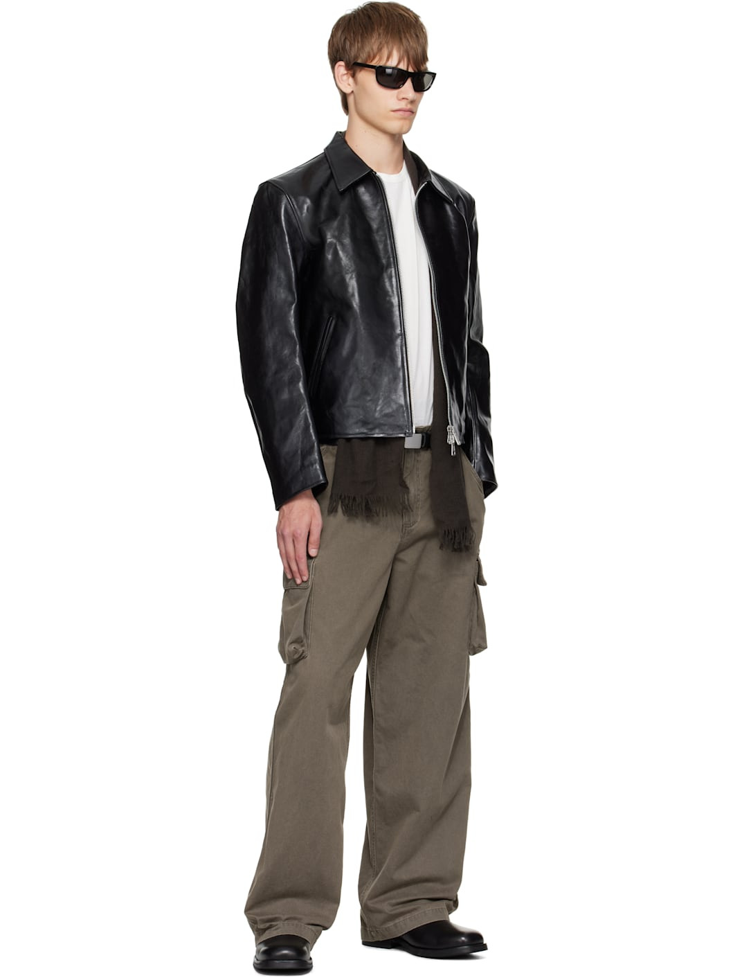 Taupe Mount Cargo Pants - 4