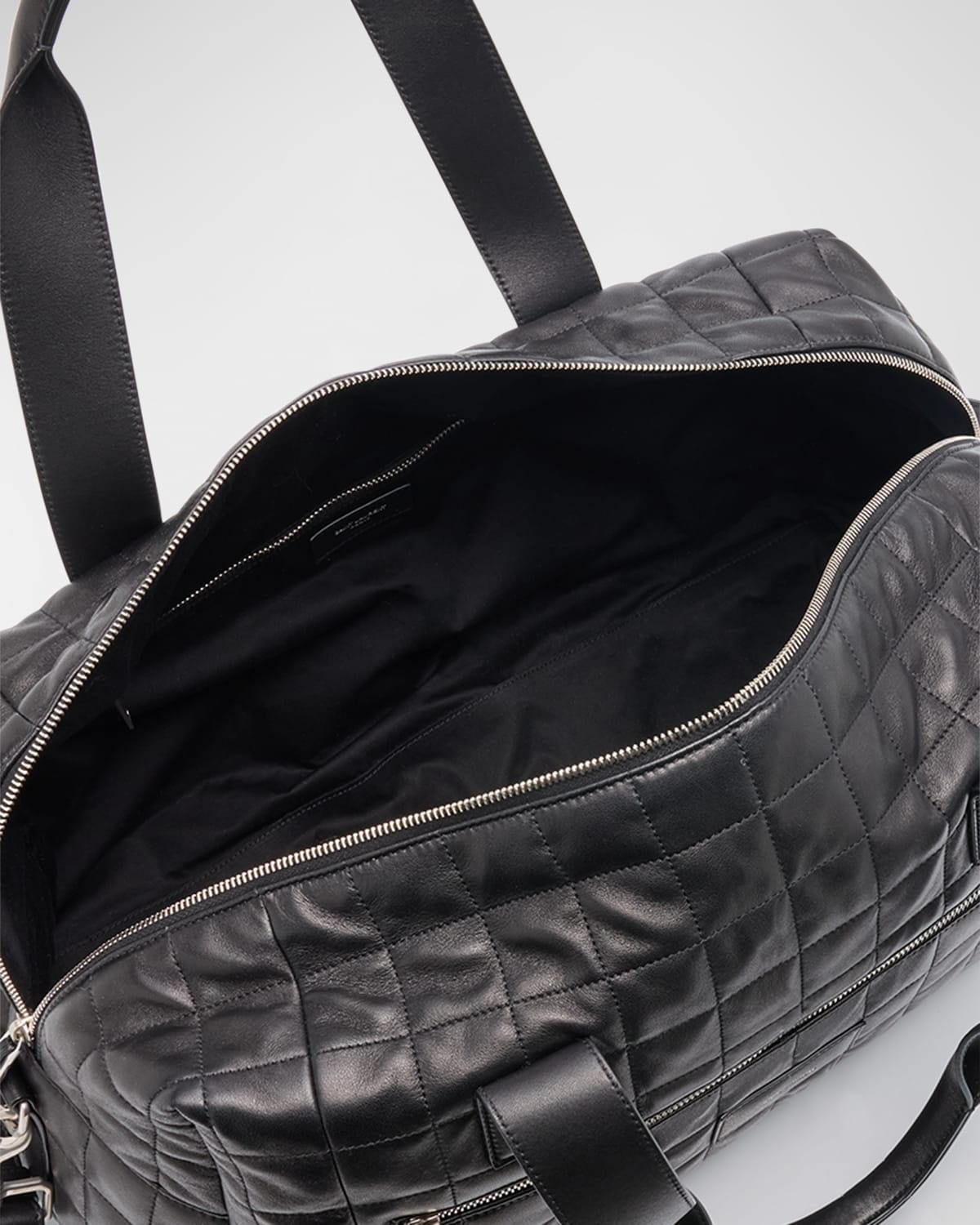 Men's Nuxx Quilted Leather Duffel Bag - 4