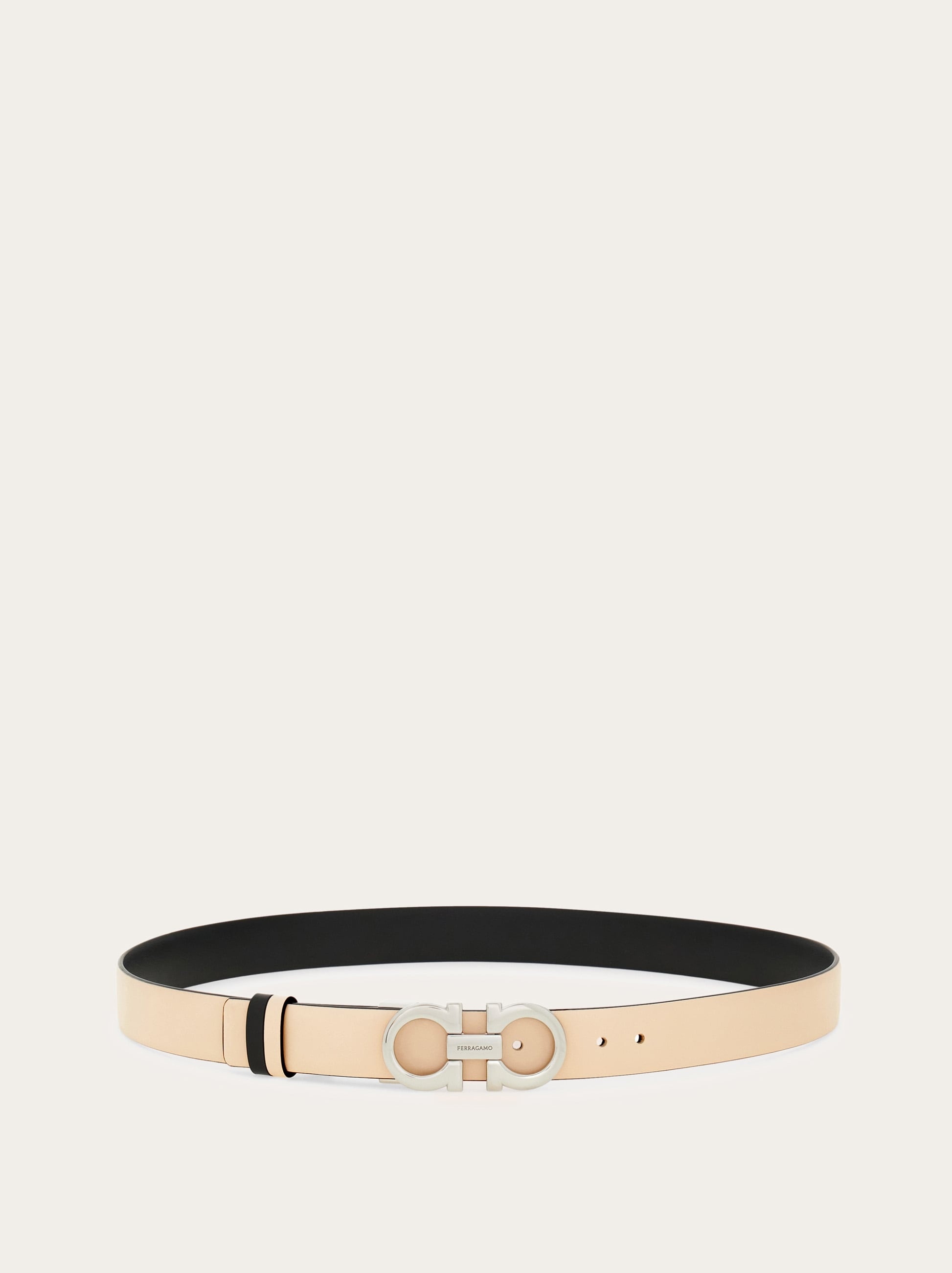 Reversible and adjustable Gancini belt - 3