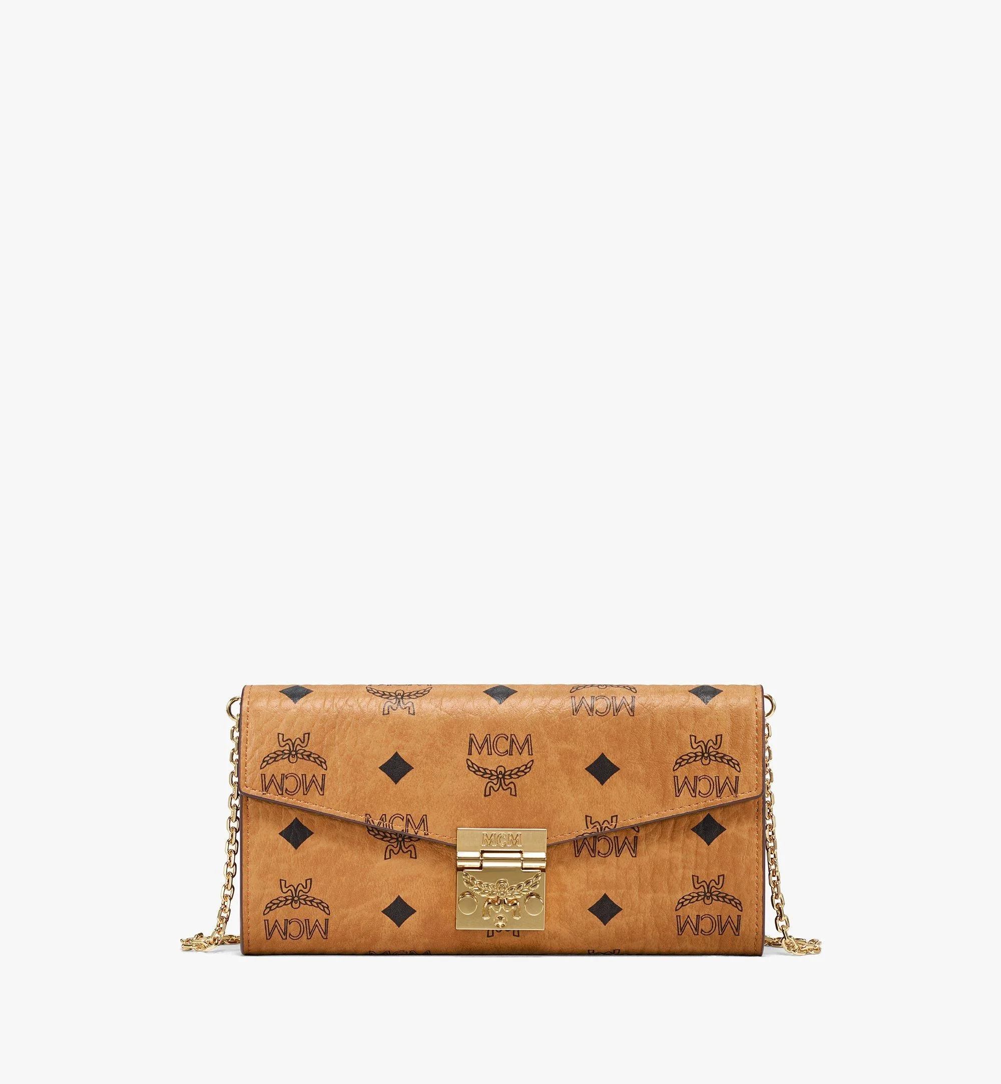 Tracy Crossbody Wallet in Visetos - 1