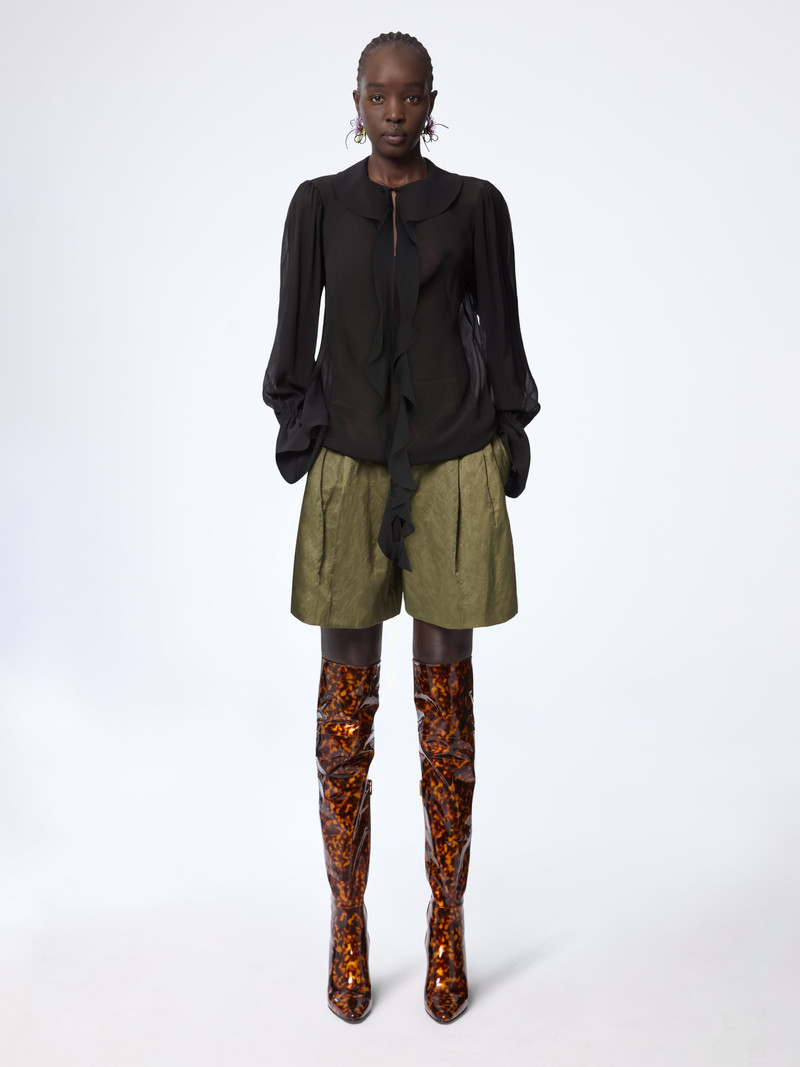 Silk Lavalliere Shirt 1