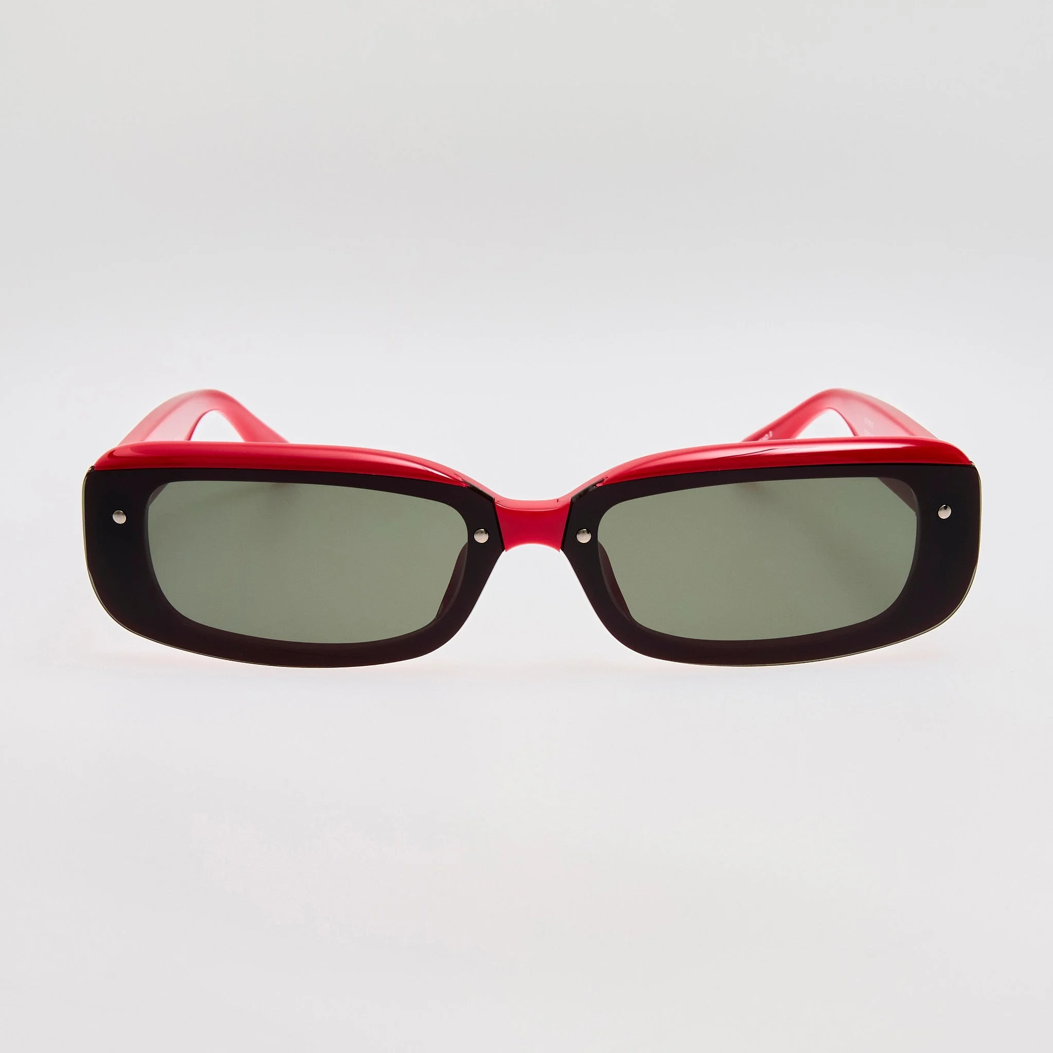 Flick Sunglasses in Red and Black - 1