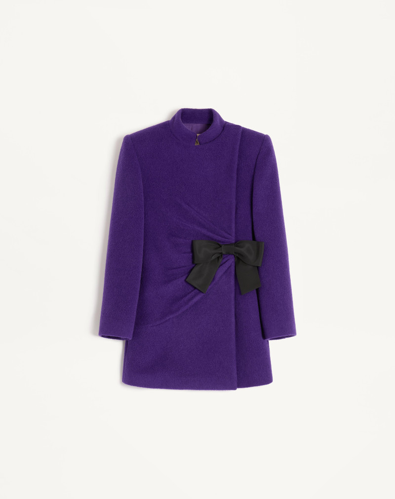 VELOUR PEACOAT 1