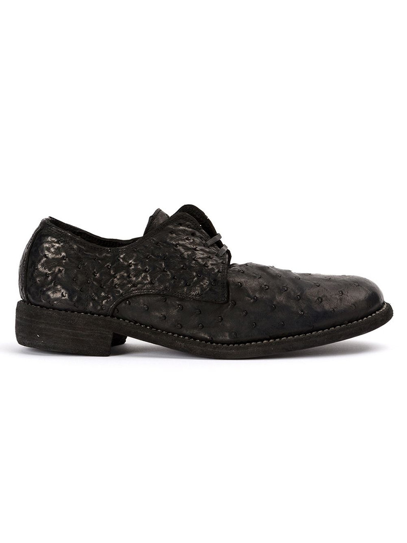 textured Derby shoes 1