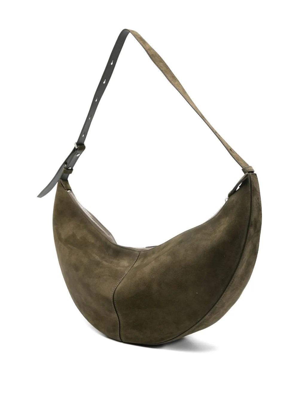 Hobo Slide Bag in Soft Suede - 2