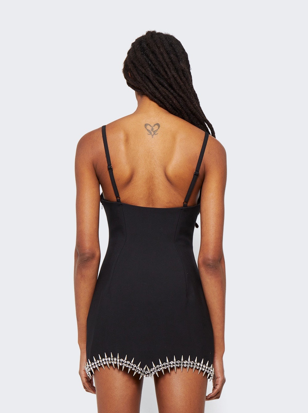 Crystal Spike Mini Dress - 5