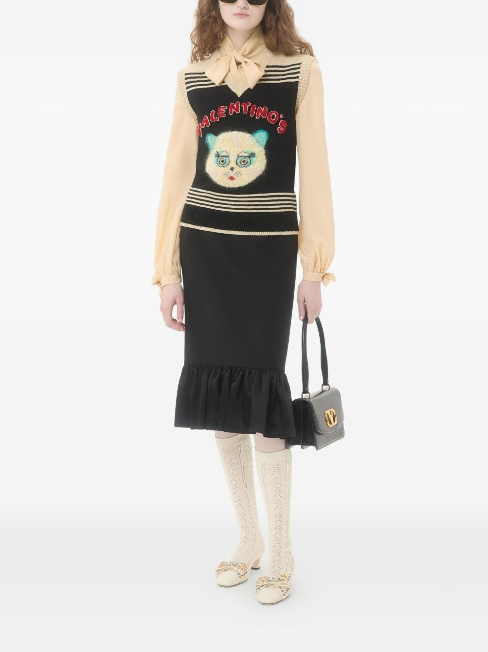 Le Chat De La Maison wool vest - 3