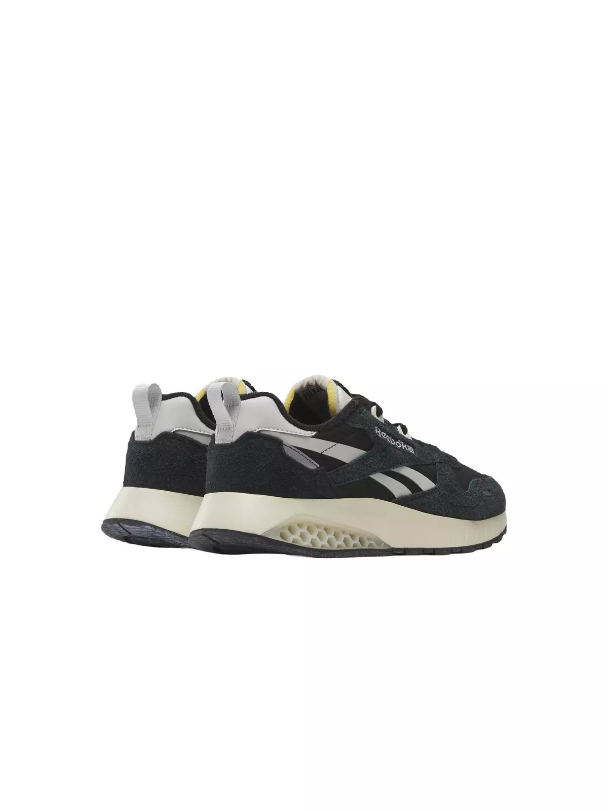 Classic Leather Hexalite "Core Black/Steely Fog/Alabaster" Unisex Shoe - 3