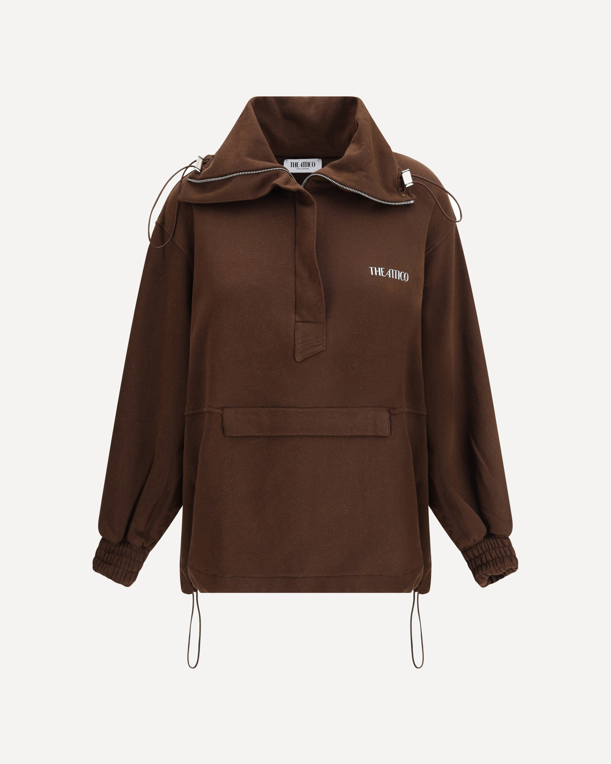 High-neck Sweatshirt - 1