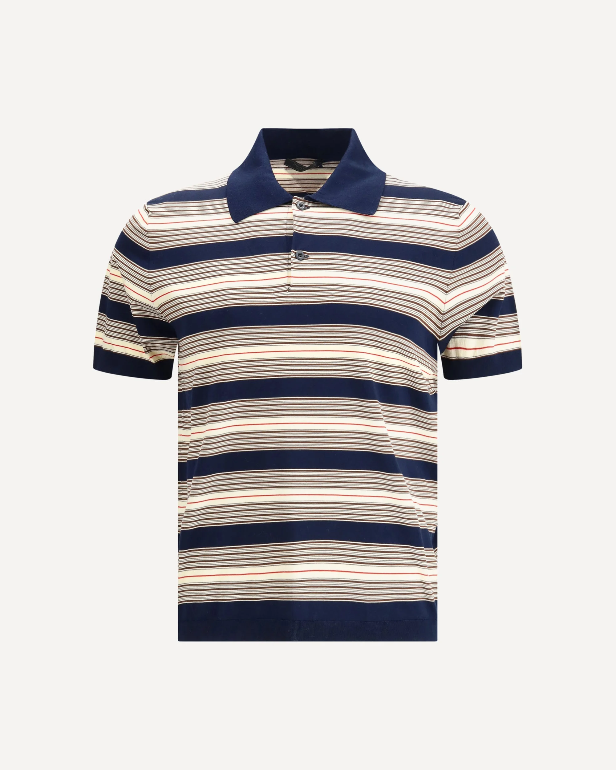 Striped cotton Polo - 1