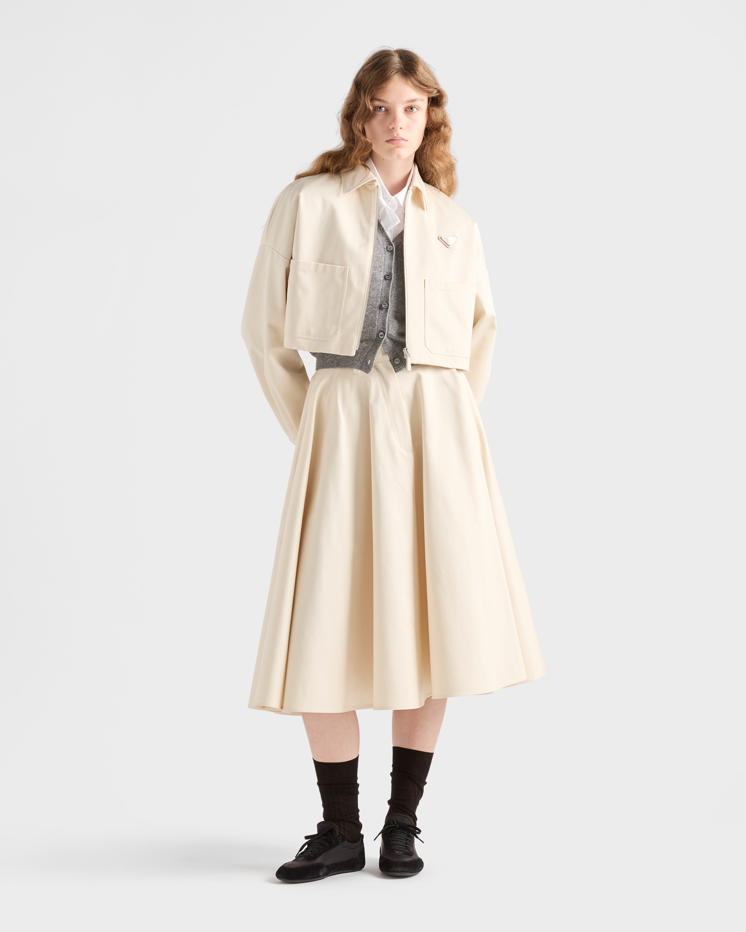 Chino midi-skirt - 2