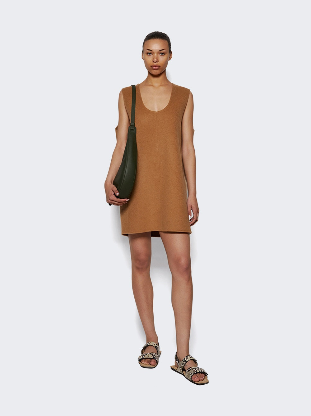 Nyona Dress Camel - 5