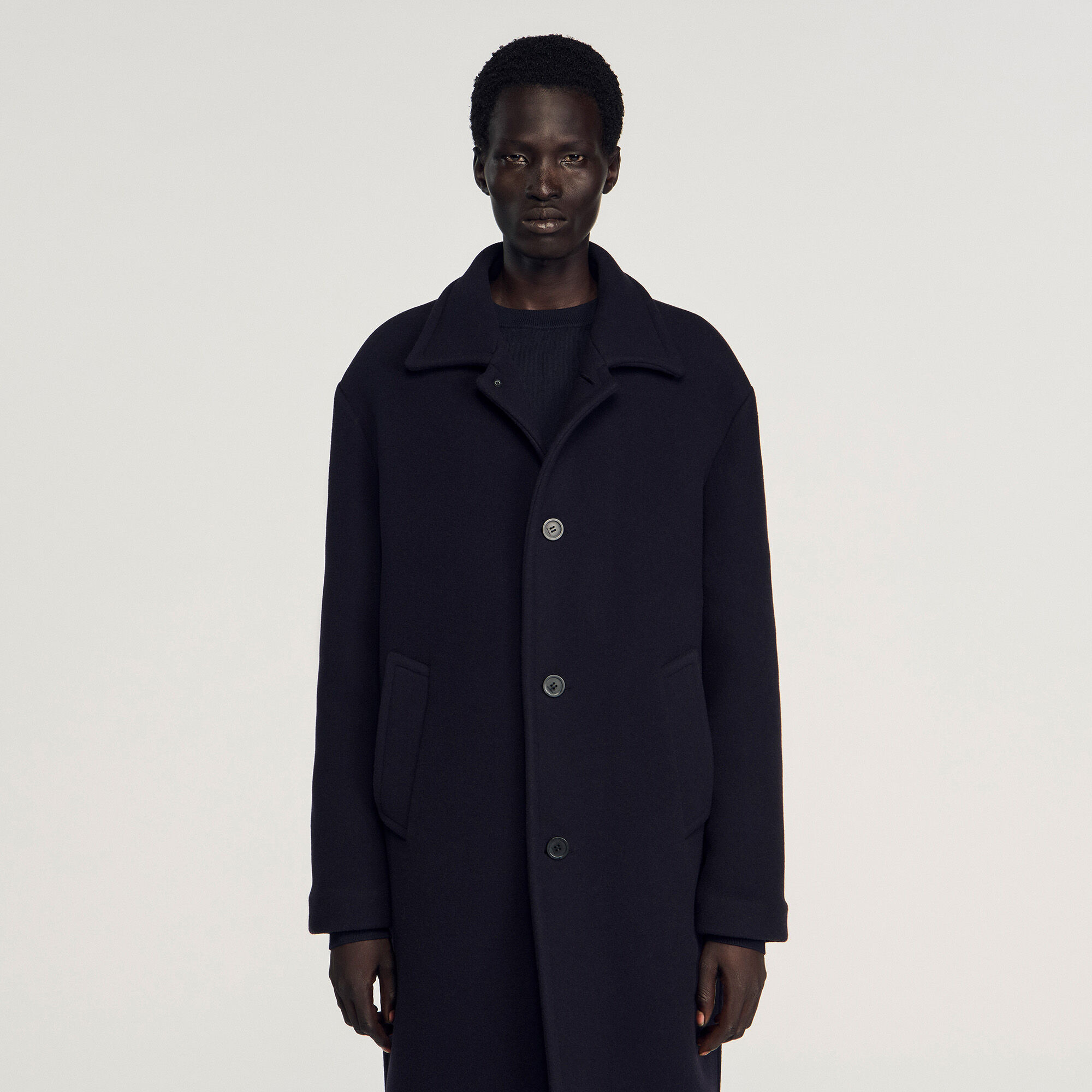 WOOL AND CASHMERE COAT - 4