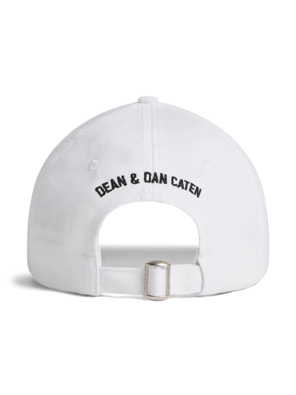 logo-embroidered cotton baseball cap - 2