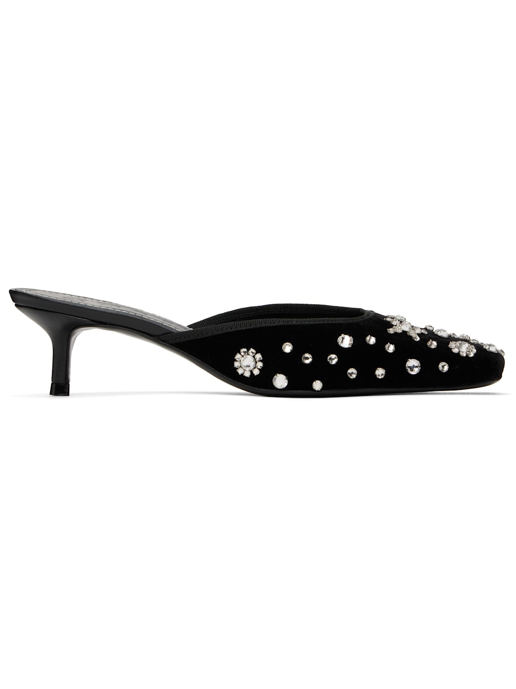 Black Otto Kitten Heels - 1