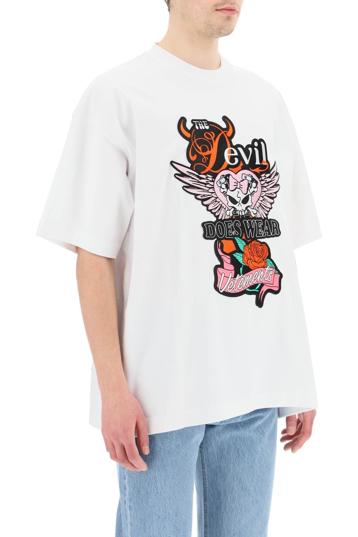 'DEVIL WEARS VETEMENTS' T-SHIRT - 3