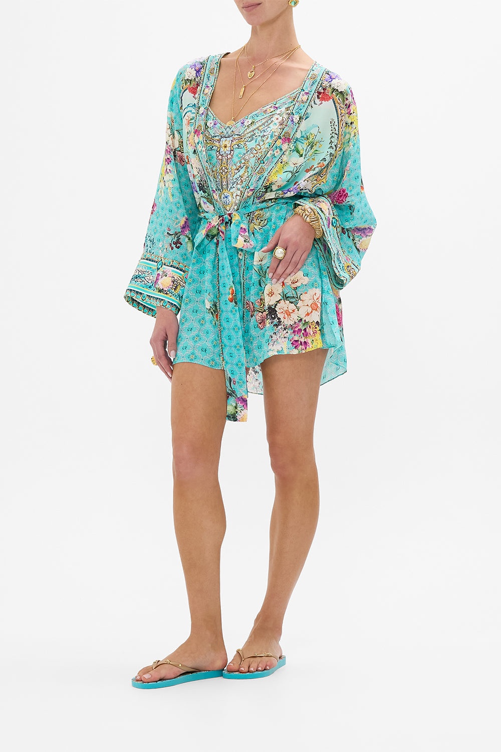 SHORT KIMONO WRAP - 4