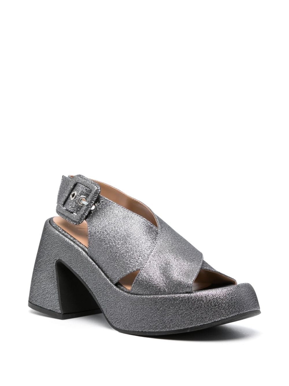 95mm glitter sandals - 2
