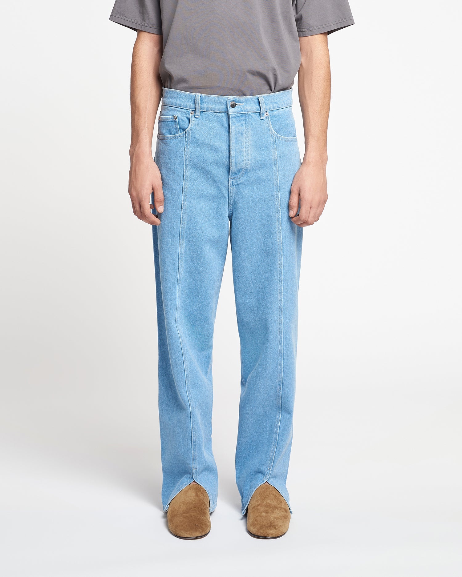Split-Hem Jeans - 3