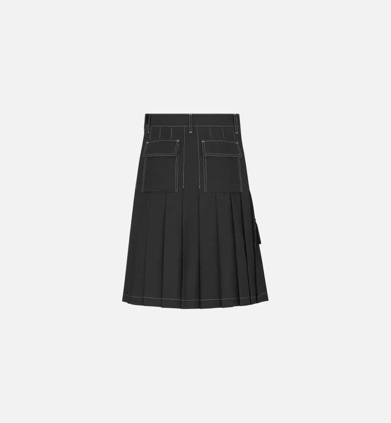 Dior Pleated Wrap Skirt outlook
