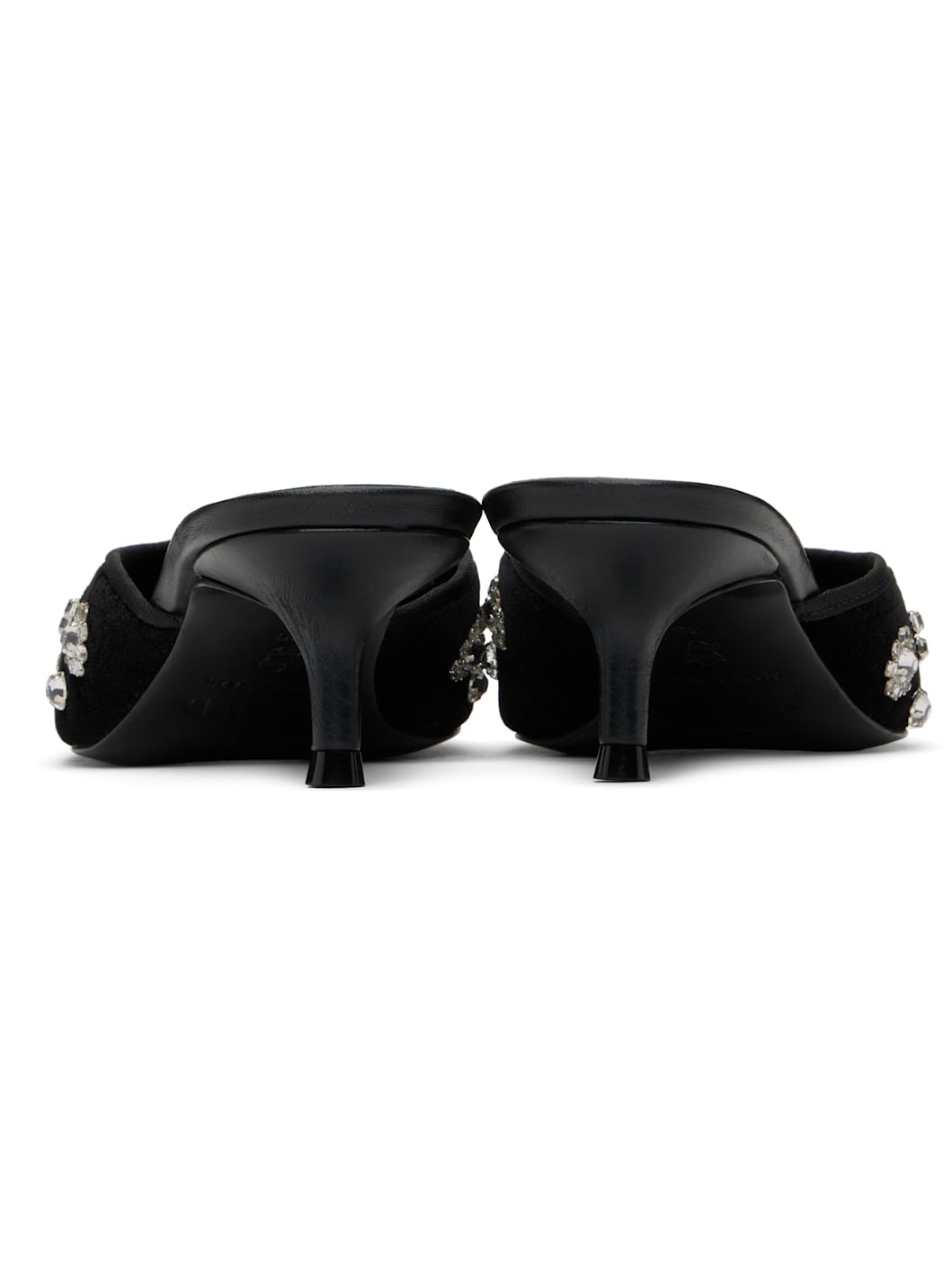 Black Otto Kitten Heels - 2