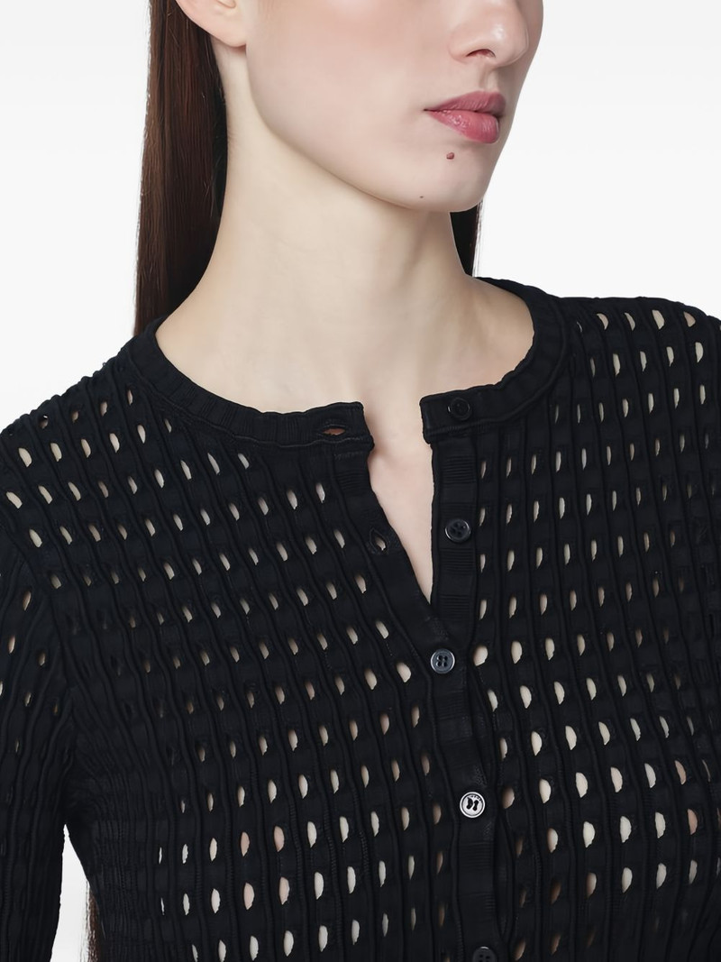 Mabel open-knit cardigan 4