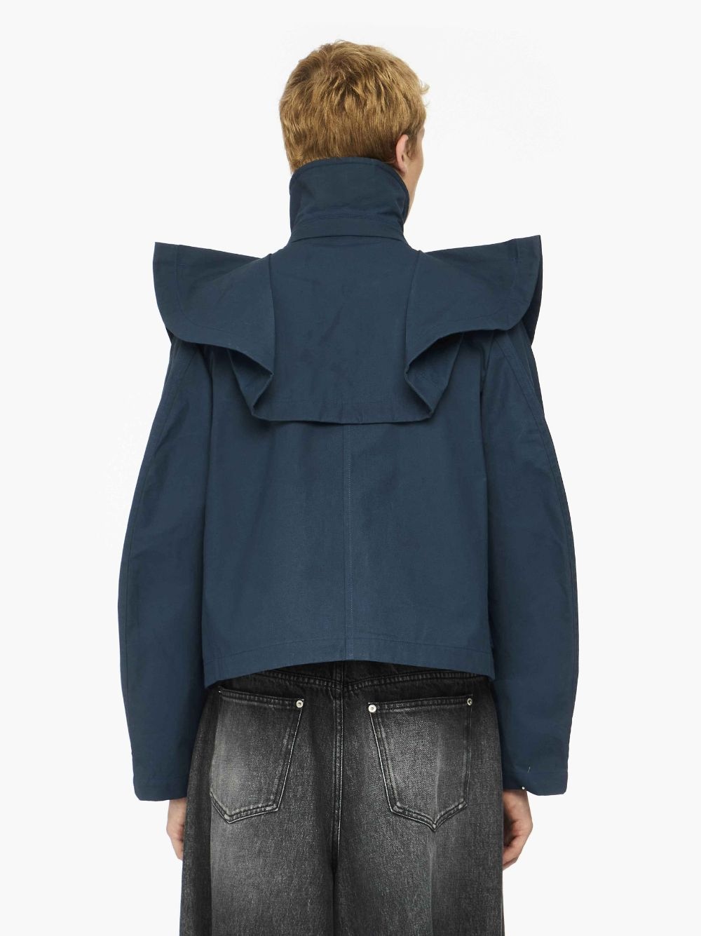 OVERSIZED COLLAR TRENCH JACKET - 3