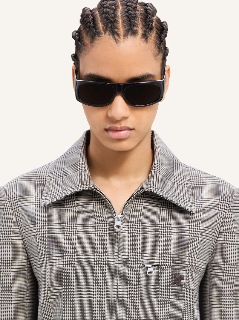 ZIPPED PRINCE OF WALES JACKET 5