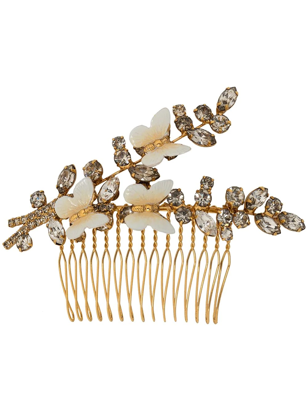 Millie crystal-butterfly comb - 1