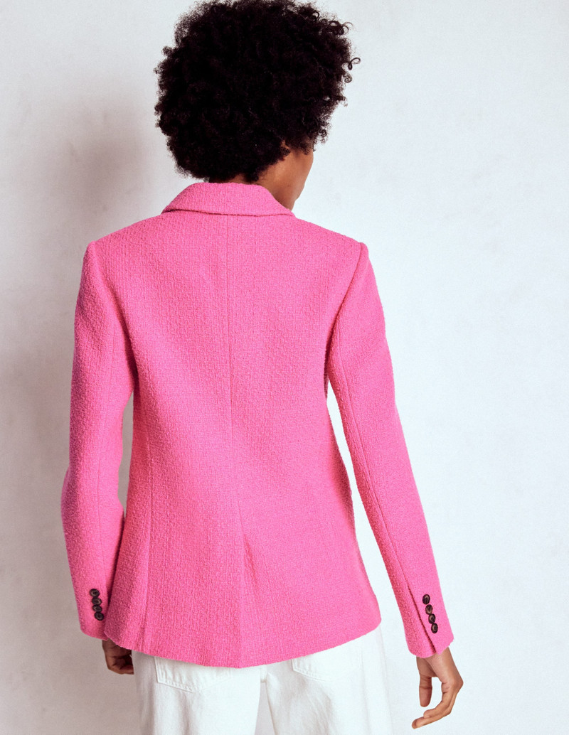 Stamford Texture Blazer-Pink Peony 4