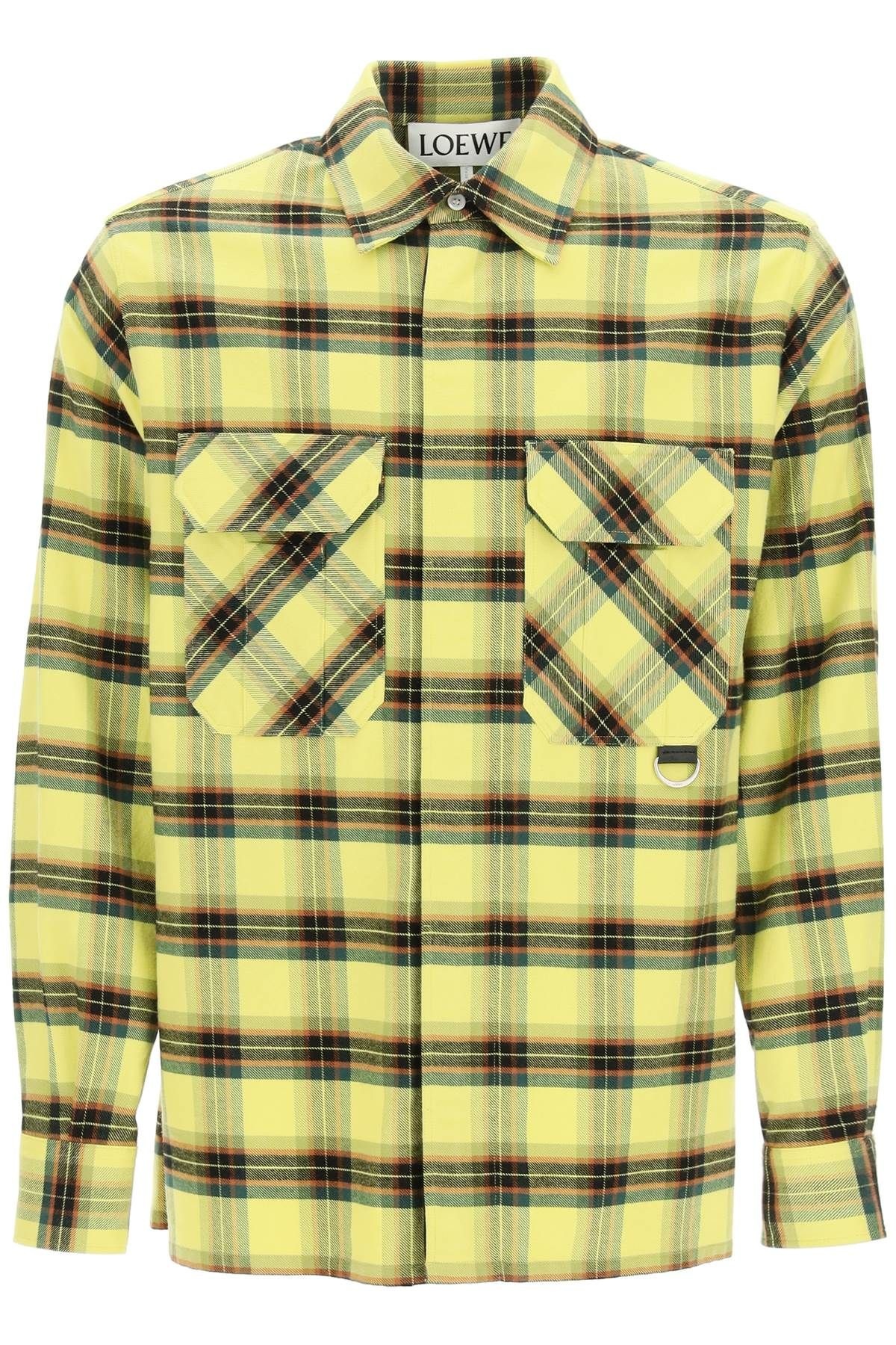 COTTON FLANNEL CHECK SHIRT - 1