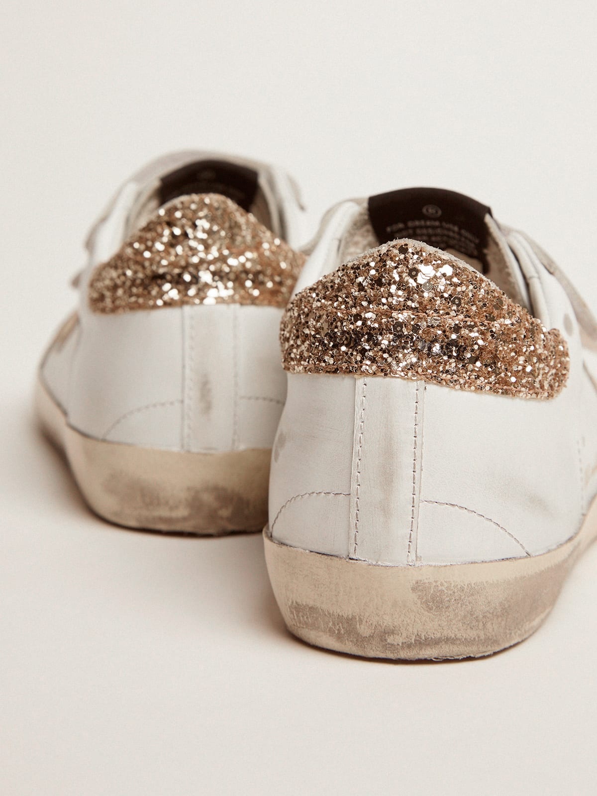 Old School sneakers with gold laminated leather star - 5