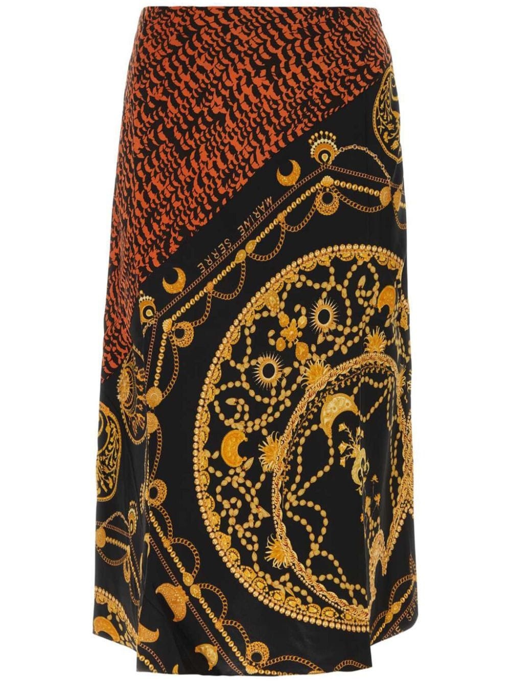 Ornament Jewellery-print skirt - 1